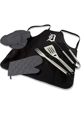 Detroit Tigers Pro Grill BBQ Apron Set