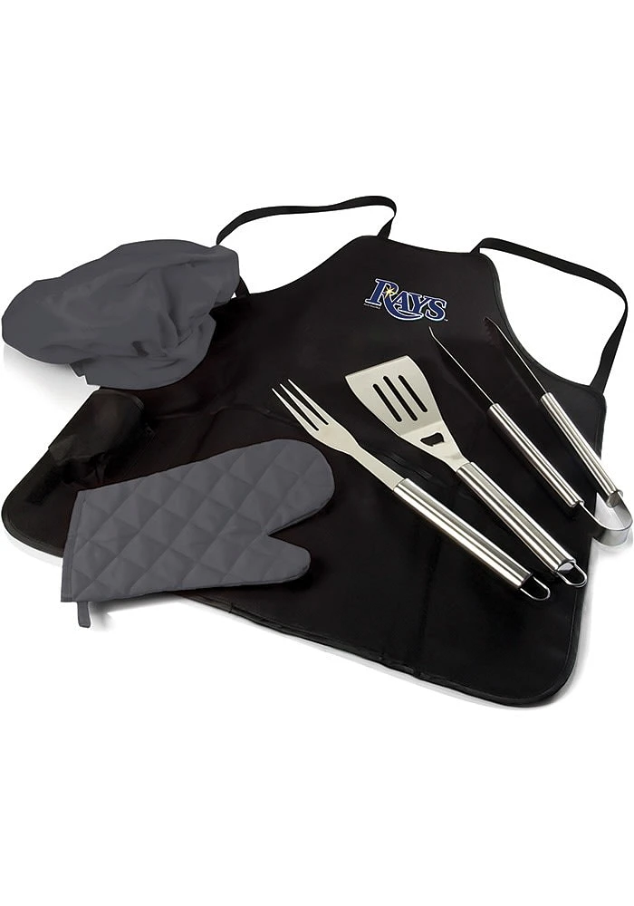 Tampa Bay Rays Pro Grill BBQ Apron Set
