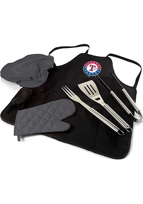 Texas Rangers Pro Grill BBQ Apron Set