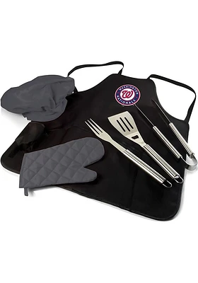 Washington Nationals Pro Grill BBQ Apron Set