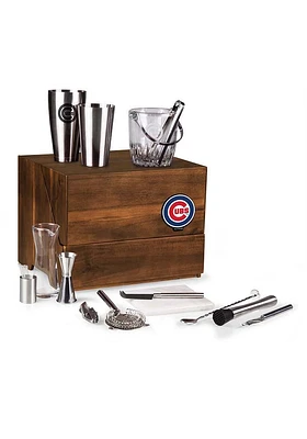 Chicago Cubs Madison Bar 19 Piece Colored Drink Set