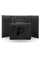Indiana Pacers Logo Personalized Laser Engraved Mens Trifold Wallet