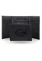 Florida Gators Logo Personalized Laser Engraved Mens Trifold Wallet