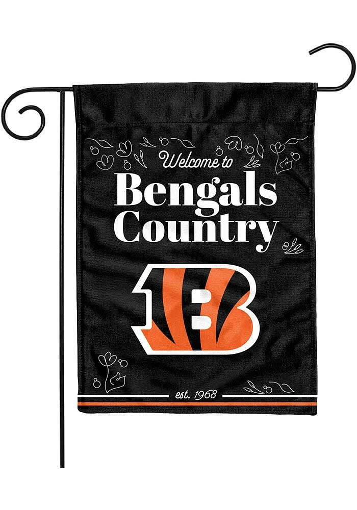 Cincinnati Bengals 13x18 Garden Flag