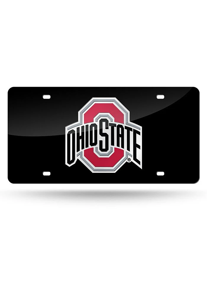 Ohio State Buckeyes Laser Cut Car Accessory License Plate