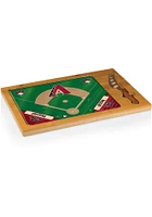 Arizona Diamondbacks Icon Glass Top Cutting Board