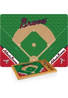 Atlanta Braves Icon Glass Top Cutting Board