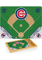 Chicago Cubs Icon Glass Top Cutting Board
