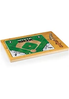 Chicago White Sox Icon Glass Top Cutting Board