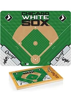 Chicago White Sox Icon Glass Top Cutting Board