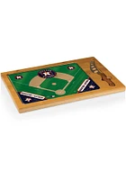 Houston Astros Icon Glass Top Cutting Board