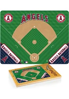 Los Angeles Angels Icon Glass Top Cutting Board