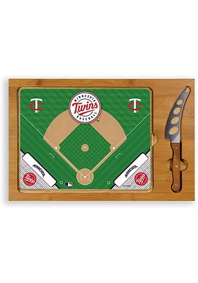 Minnesota Twins Icon Glass Top Cutting Board