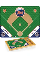 New York Mets Icon Glass Top Cutting Board