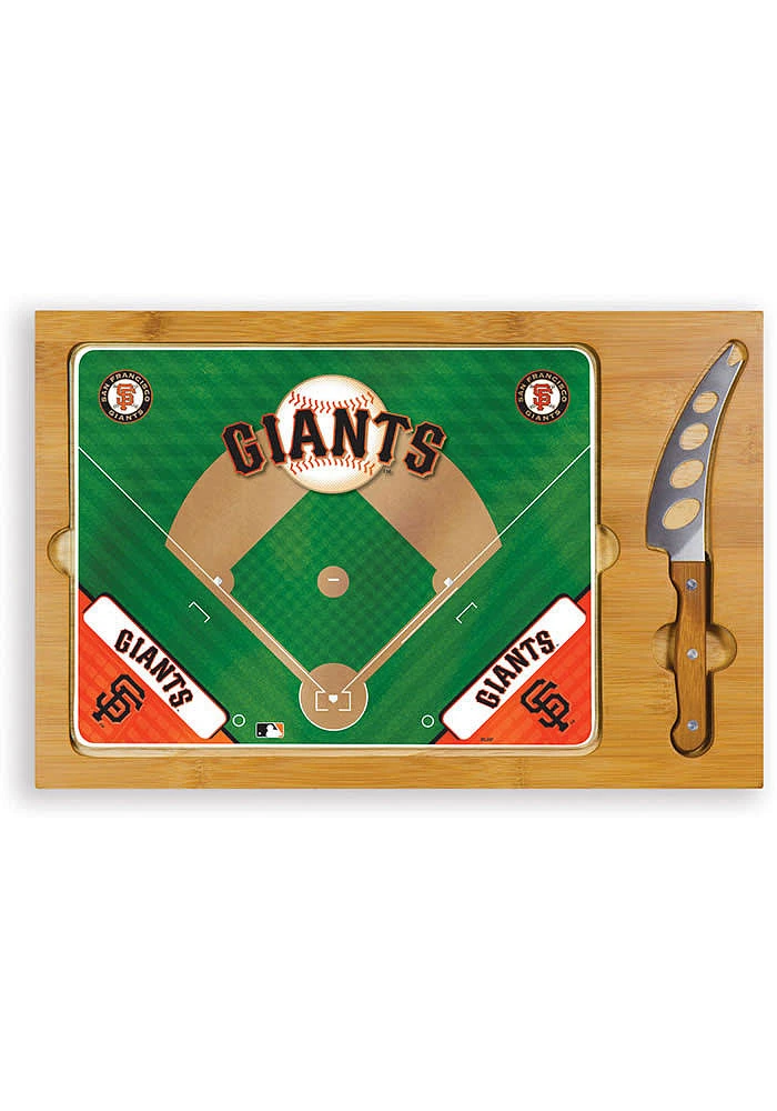 San Francisco Giants Icon Glass Top Cutting Board