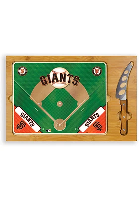 San Francisco Giants Icon Glass Top Cutting Board