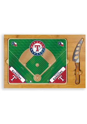 Texas Rangers Icon Glass Top Cutting Board