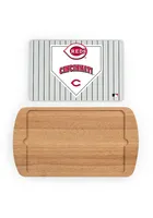 Cincinnati Reds Billboard Glass Top Serving Tray