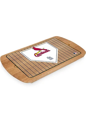 St Louis Cardinals Billboard Glass Top Serving Tray