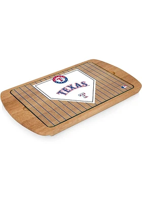 Texas Rangers Billboard Glass Top Serving Tray