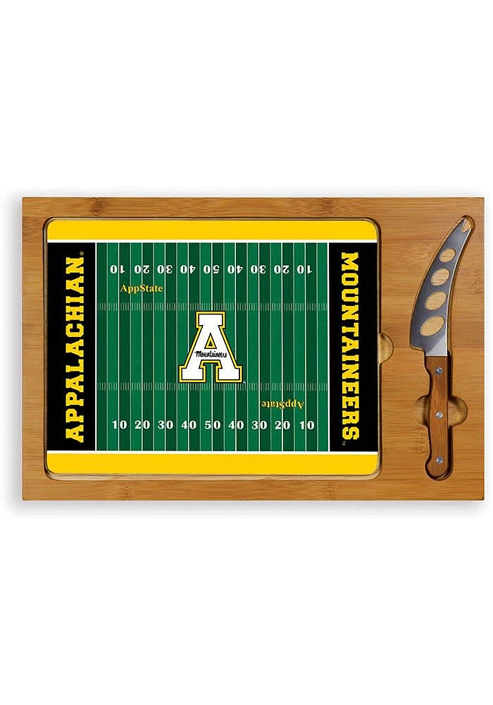 Appalachian State Mountaineers Icon Glass Top Cutting Board