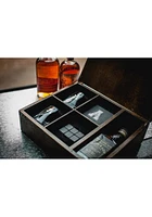 Appalachian State Mountaineers Whiskey Box Gift Drink Set