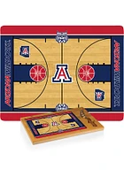 Arizona Wildcats Icon Basketball Glass Top Cutting Board
