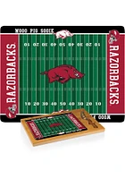 Arkansas Razorbacks Icon Glass Top Cutting Board