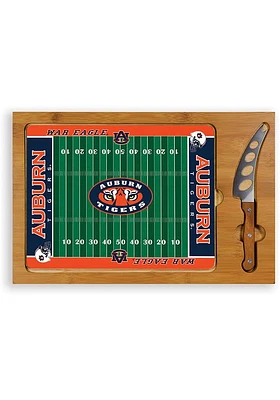 Auburn Tigers Icon Glass Top Cutting Board