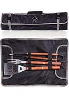 Boise State Broncos 3 Piece Tote BBQ Tool Set