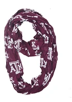 Texas A&M Aggies Logo Infinity Womens Scarf
