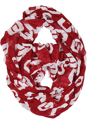 Oklahoma Sooners Logo Infinity Womens Scarf