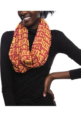 Iowa State Cyclones Block Infinity Womens Scarf