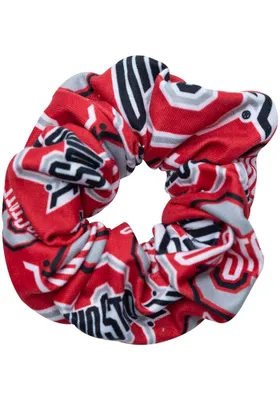 Ohio State Buckeyes Stacked Womens Hair Scrunchie