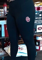 Oklahoma Sooners Womens Black Pocket Pants