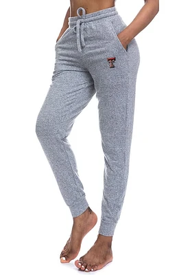 Texas Tech Red Raiders Womens Sweater Jogger Grey Sweatpants