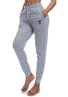 Texas Tech Red Raiders Womens Sweater Jogger Grey Sweatpants