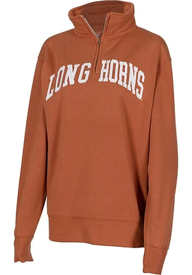 Texas Longhorns Womens Burnt Orange Sport Qtr Zip