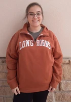 Texas Longhorns Womens Burnt Orange Sport Qtr Zip