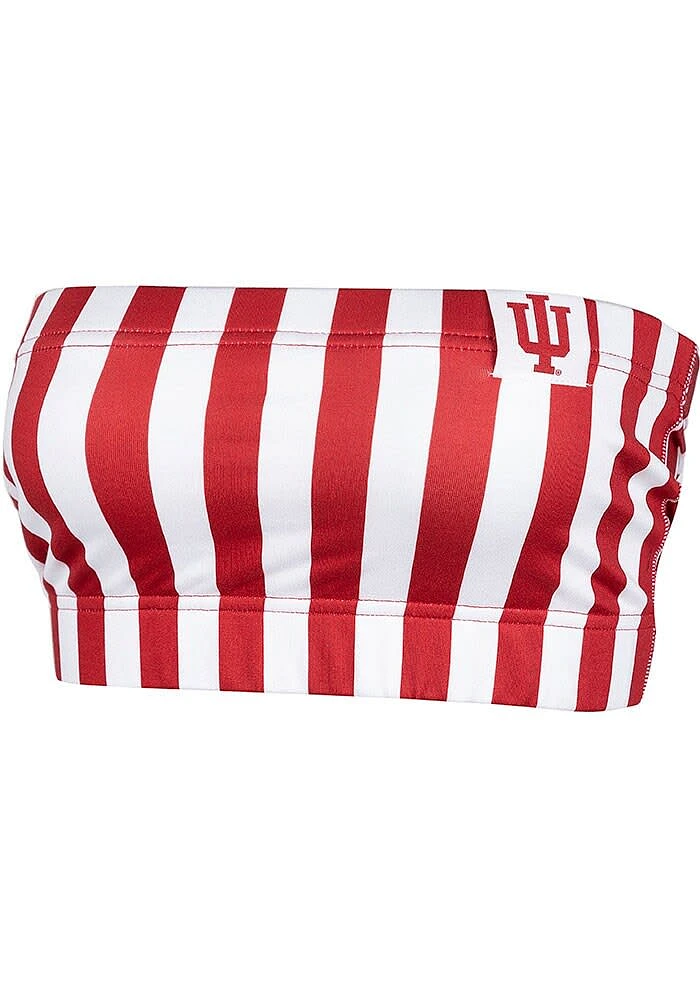 Indiana Hoosiers Womens Crimson Crew Bandeau Tank Top