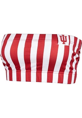 Indiana Hoosiers Womens Crimson Crew Bandeau Tank Top