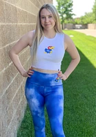 Kansas Jayhawks Womens Blue Mist Pants
