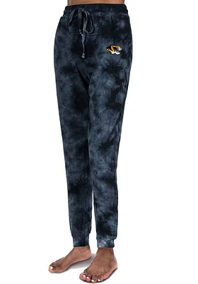 Missouri Tigers Womens Cloud Dye Black Sweatpants