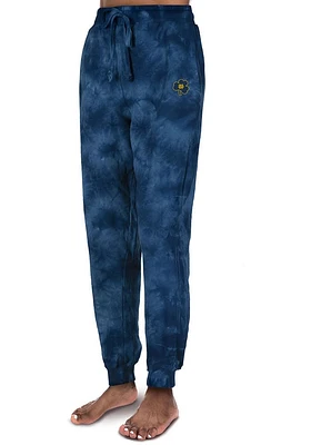 Notre Dame Fighting Irish Womens Cloud Dye Navy Blue Sweatpants