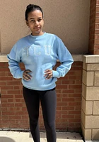 TCU Horned Frogs Womens Light Blue Sport Crew Sweatshirt