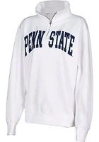 Penn State Nittany Lions Womens White Sport Fleece Qtr Zip