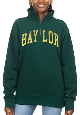 Baylor Bears Womens Sport Fleece Qtr Zip