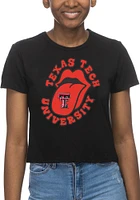 Texas Tech Red Raiders Womens Crop Short Sleeve T-Shirt