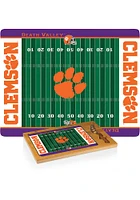 Clemson Tigers Icon Glass Top Cutting Board