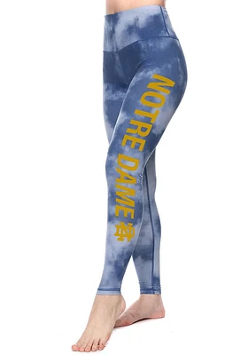 Notre Dame Fighting Irish Womens Navy Blue Mist Pants